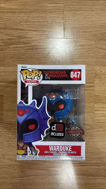Funko Pop 847 Dungeons & Dragons Warduke