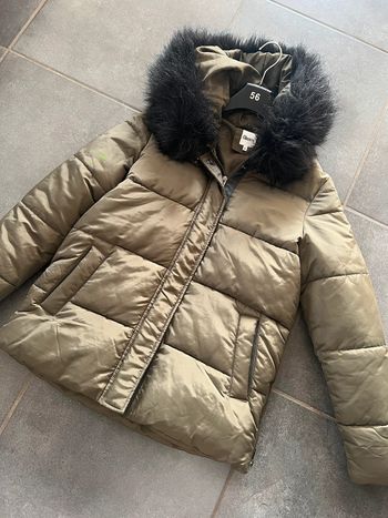 Doudoune capuche fourrure