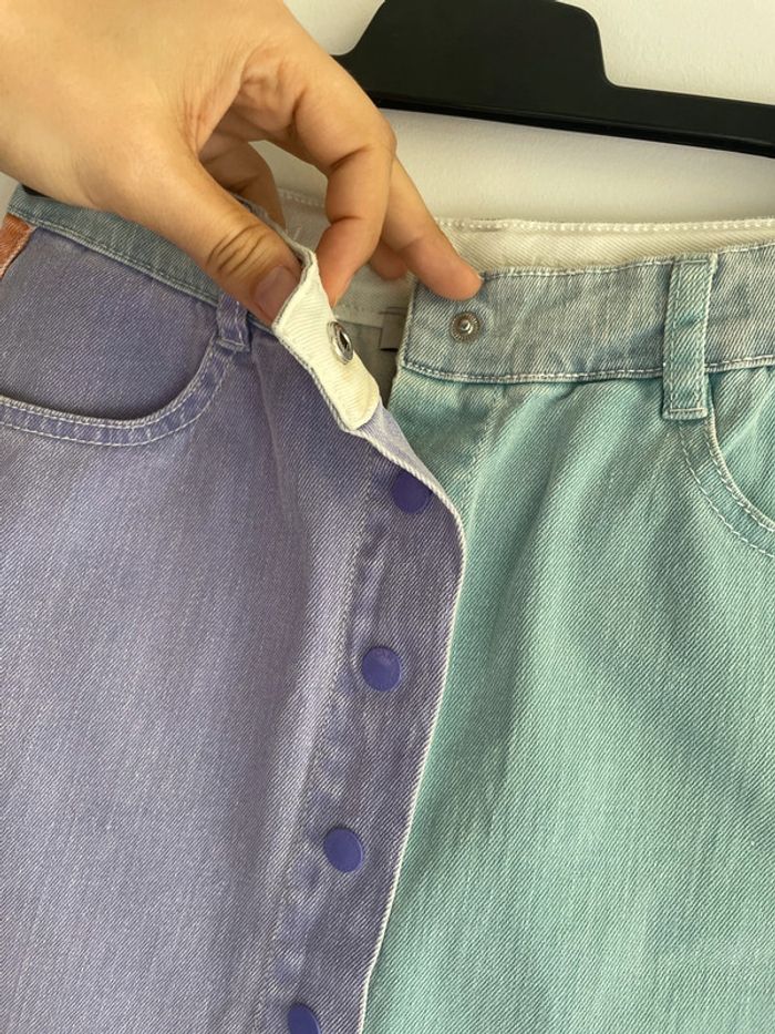 Jupe en jean colorée Stella McCartney Kids – 14 ans - photo numéro 3