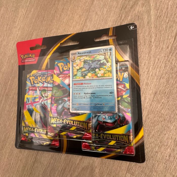 Carte Pokémon Méga évolution booster - photo numéro 2