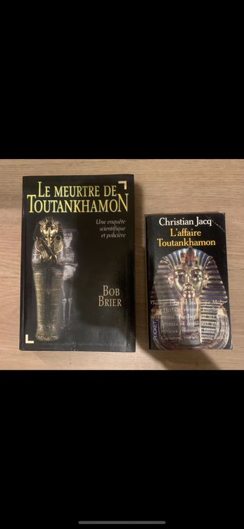 2livres sur toutankhamon de Christian Jacque
