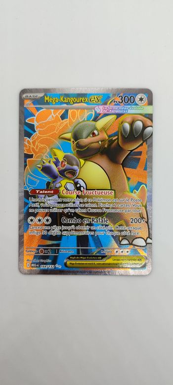 Carte pokémon méga kangourex ex 164/132