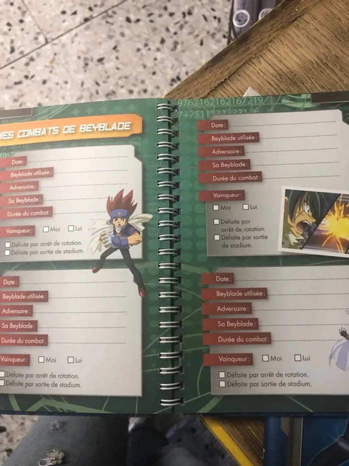 Mon carnet de beyblade - photo numéro 10