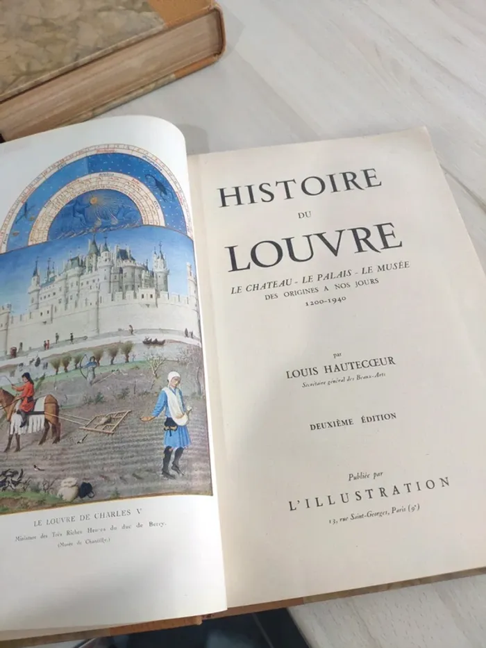 Lot de 3 livres histoire Louvre peinture au musée tome 1 et 2 écoles étrangères Illustration - photo numéro 8