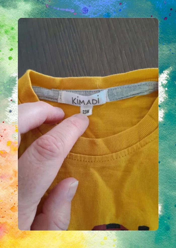 T-shirt manches longues 24 mois  Kimadi - photo numéro 3