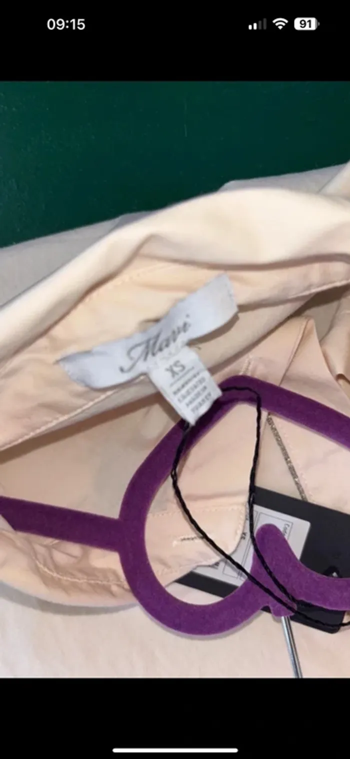 Chemise neuve XS mavi jeans 59 euro - photo numéro 3