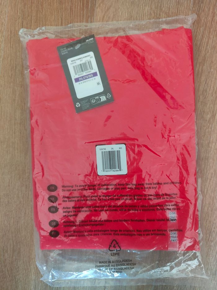 T-shirt Under armour rouge - photo numéro 2
