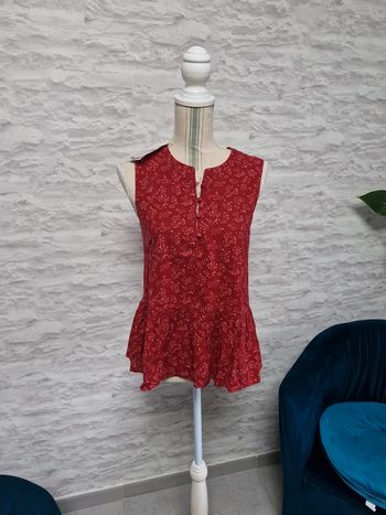 Blouse sans manches comptoir des cotonniers 36