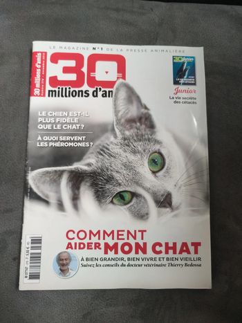 Magazine 30 millions d'amis numéro 378 novembre 2019