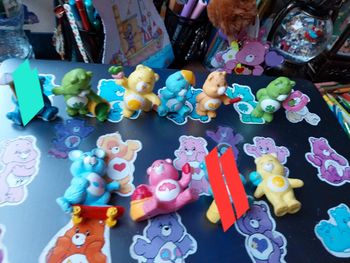 Figurine bisounours vintage et cousins