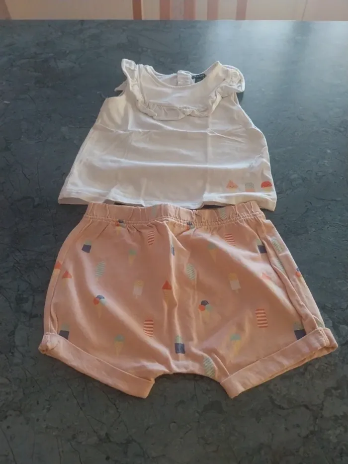 2 pyjamas short 24 mois - photo numéro 2