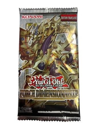 Booster Yu-Gi-Oh Force Dimensionnelle 9 cartes Konami neuf