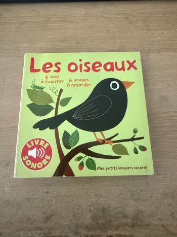 Livre sonore «Les oiseaux»