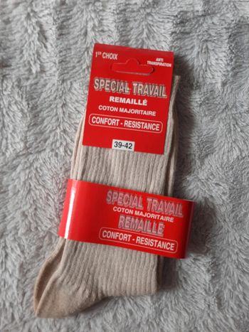 Chaussette homme spécial travail 39/42