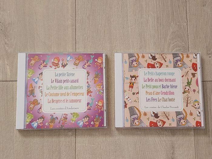 Lot de 2 CD d'histoires à écouter - photo numéro 2