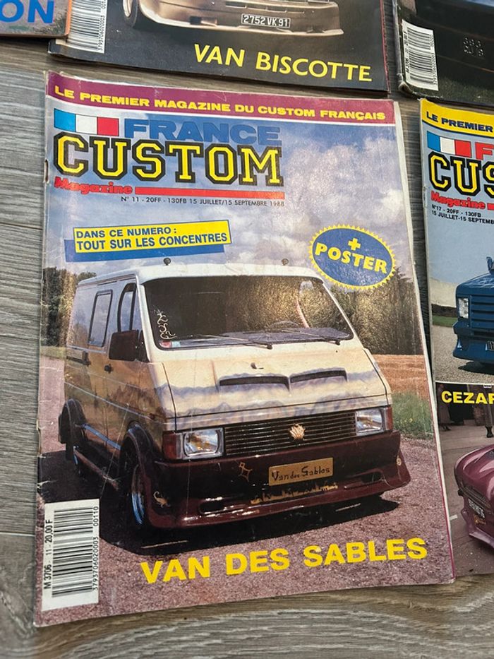 Lot 11 magazines France Custom Vintage - photo numéro 12