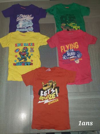 Lot de tee shirt