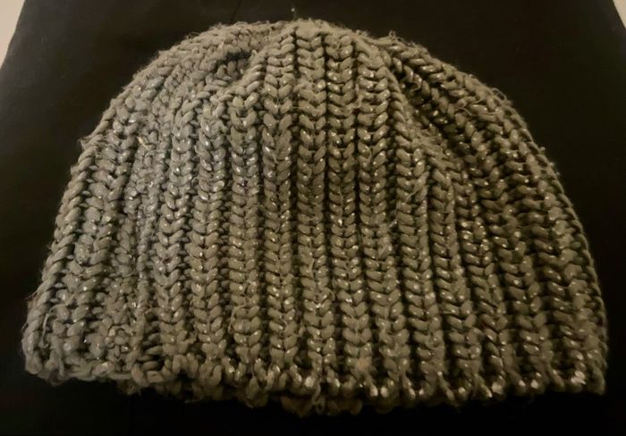Bonnet »Cache-Cache »gris et argenté