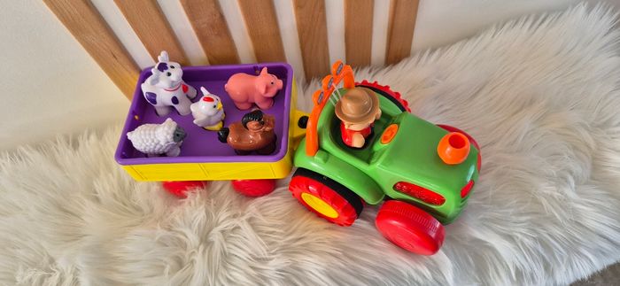 Tracteur action multicolore - photo numéro 3