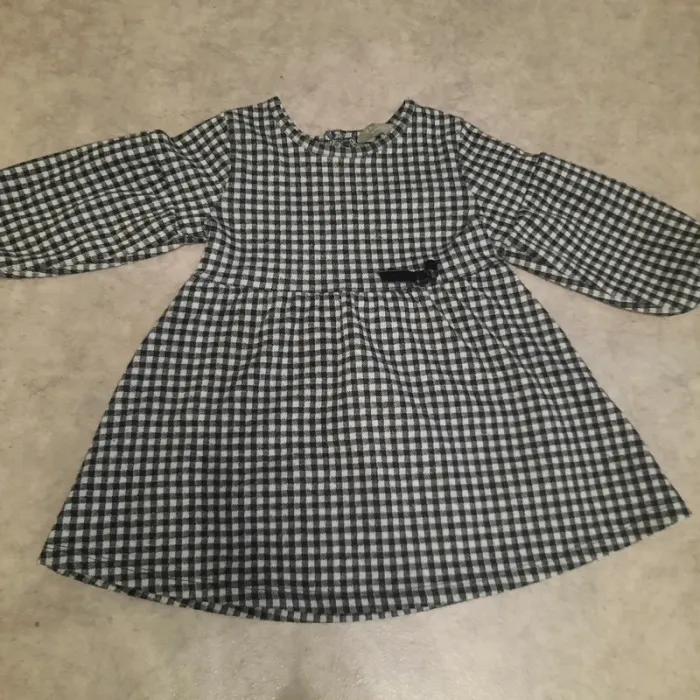 Robe bébé à carreaux Primark – 6-9 mois 74cm