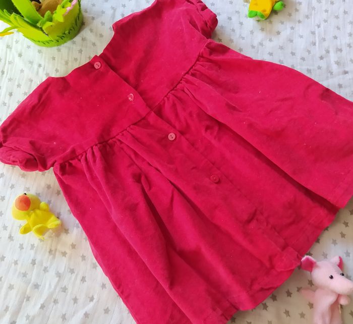 Robe velours 12 mois - photo numéro 2