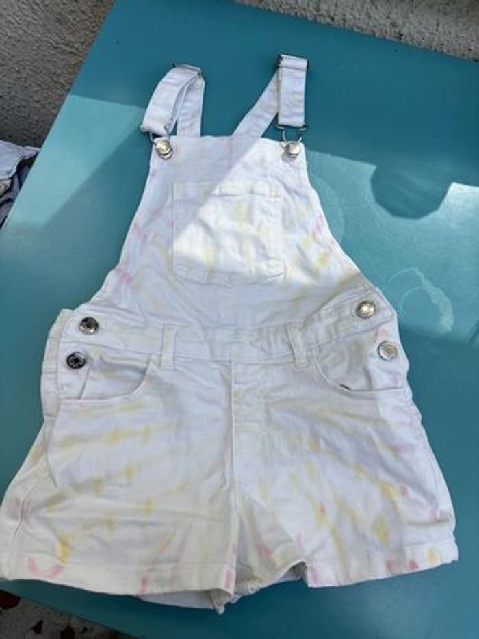 Salopette en jeans 7-8 ans