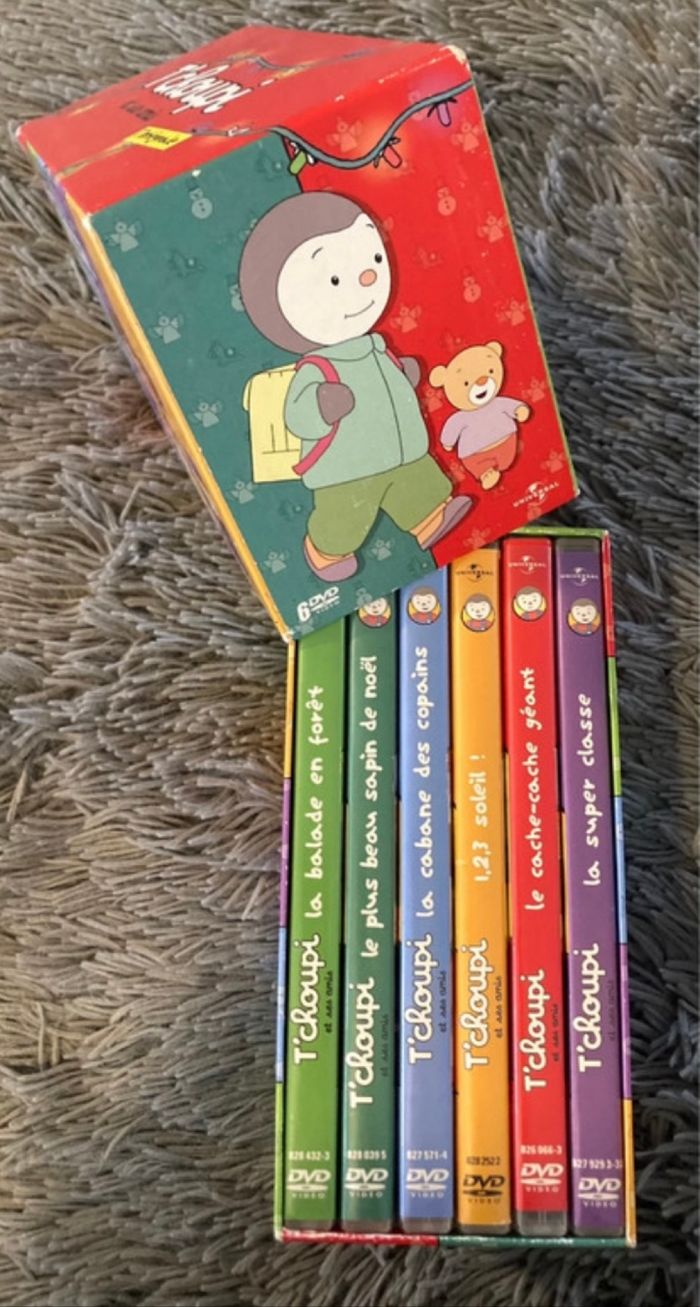 Coffret 6 dvd t’choupi - photo numéro 2