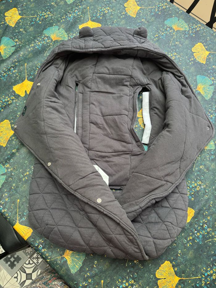 Nid d’ange bébé pour cosy, poussette, siège auto - photo numéro 2