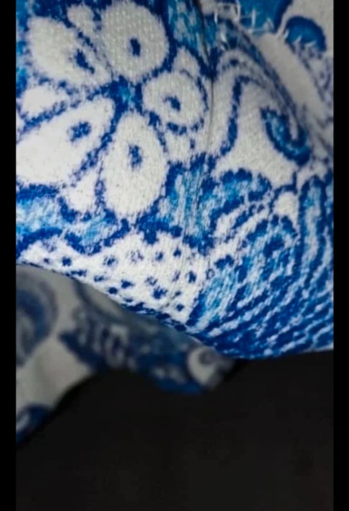 Robe bleu vintage T38 - photo numéro 4