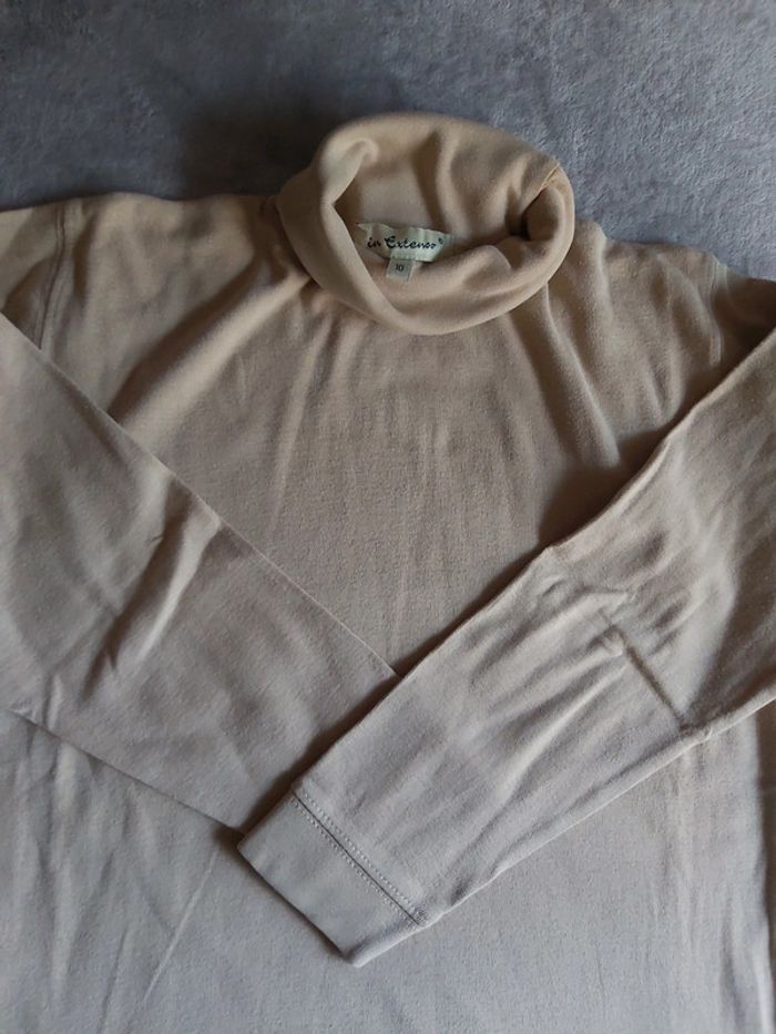 Sous-pull beige - photo numéro 2