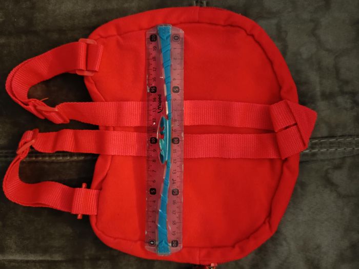 Sac à dos Cars rouge brettèles réglables - photo numéro 2