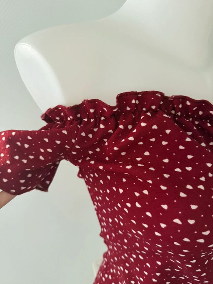Robe épaule dénudé en très bon état taille M Shein - photo numéro 5