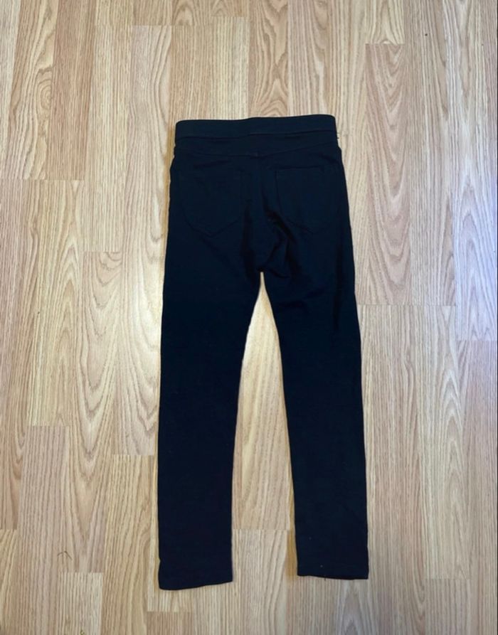 Lot de 2 Legging long et stretch - noir-gris - photo numéro 3