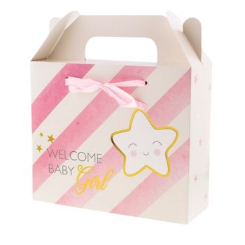 🌟Boite cadeau naissance Fille, Coffret cadeau Bébé, Neuf🌟