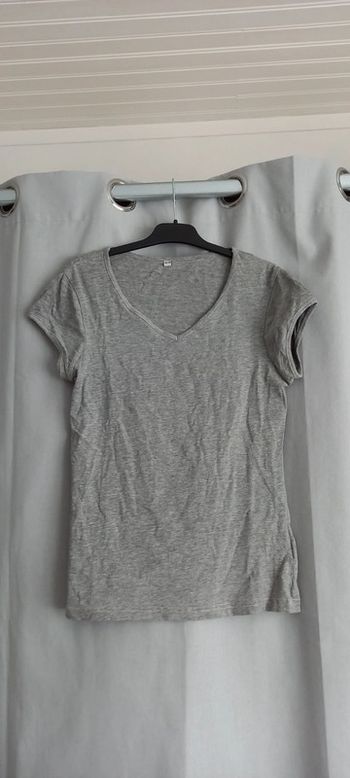T-shirt gris 34-36