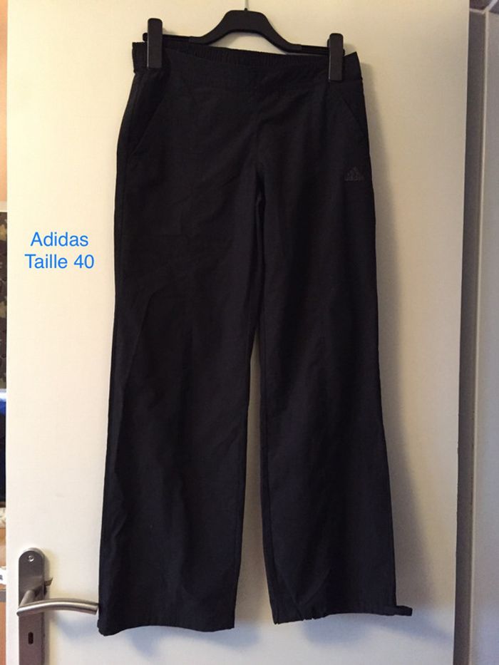Pantalon de sport Adidas noir Taille 40