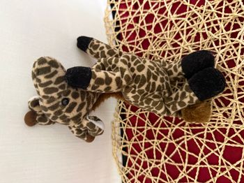 Peluche girafe PLEIN NORD marron beige