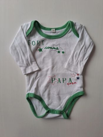 Body bébé garçon 3 mois