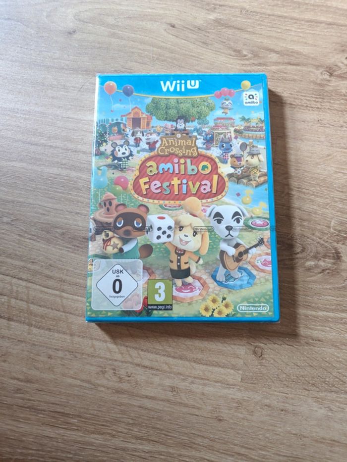 Animal crossing Amiibo Festival Wii U neuf