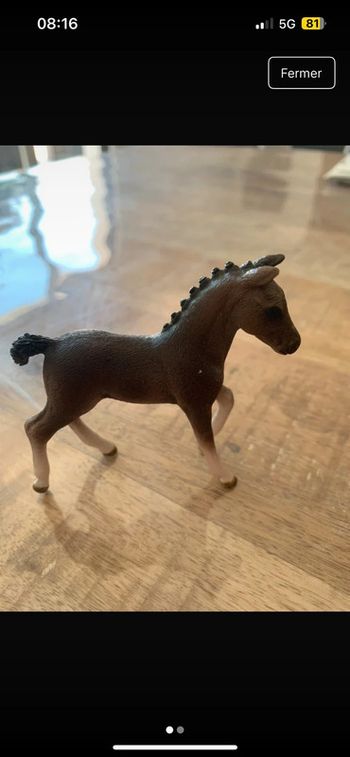 Schleich poulain