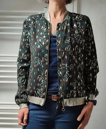 Jolie veste légère printemps été type bombers S