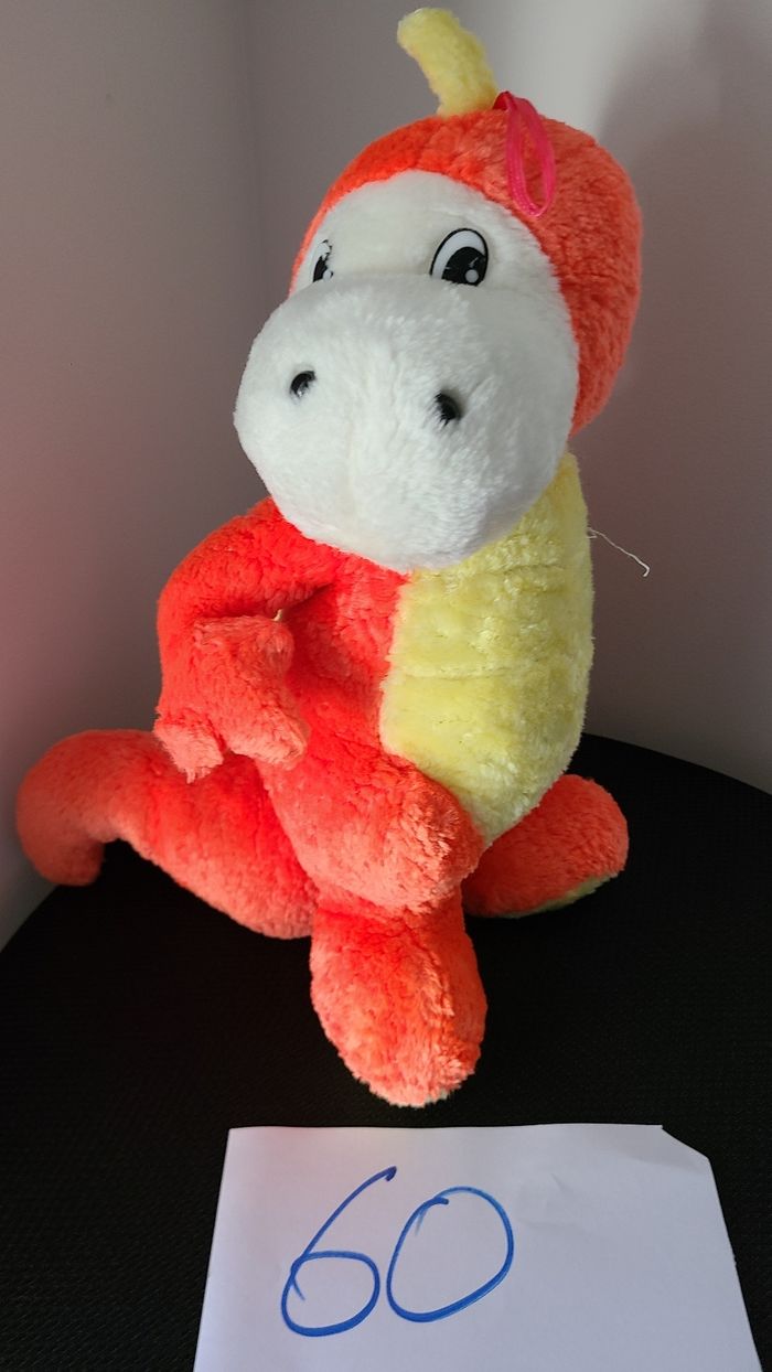 Peluche dragon - photo numéro 2