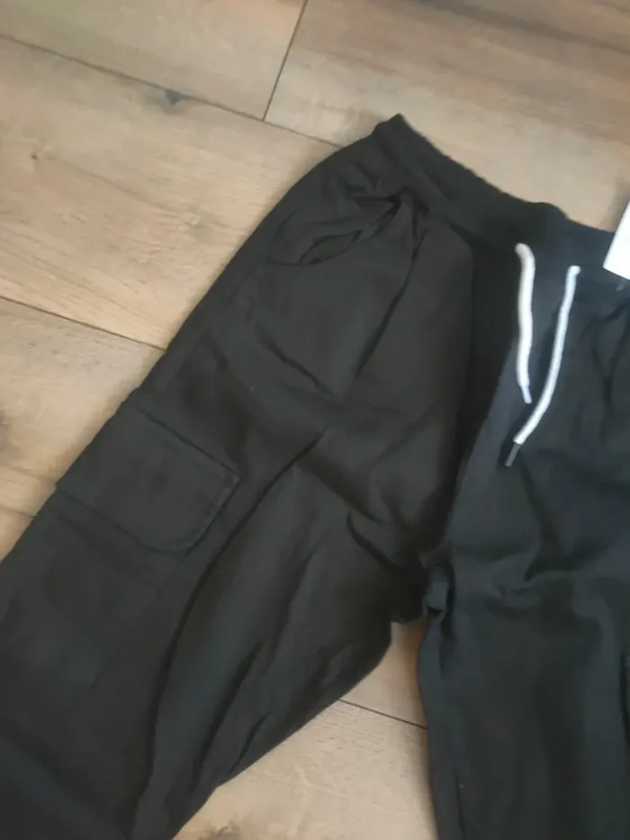 Cargo ou jogpant homme noir Public denim 32US NEUF - photo numéro 8