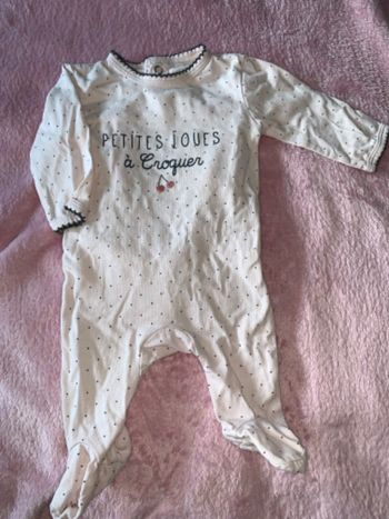 Pyjama fille 1 mois