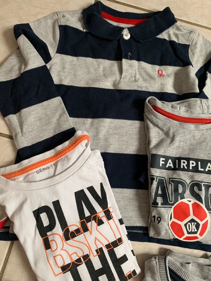 7 shirts manches longue 1 polos - photo numéro 4