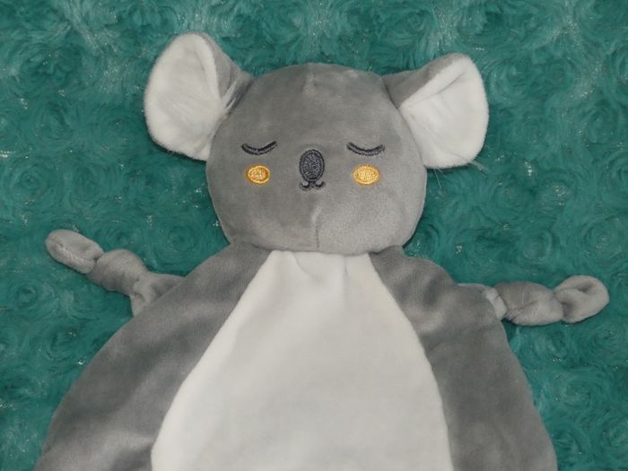 Doudou plat koala gris blanc Du pareil au même DPAM 🐨parfait état - photo numéro 2