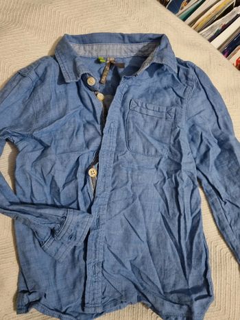 Chemise bleu orchestra 18 mois