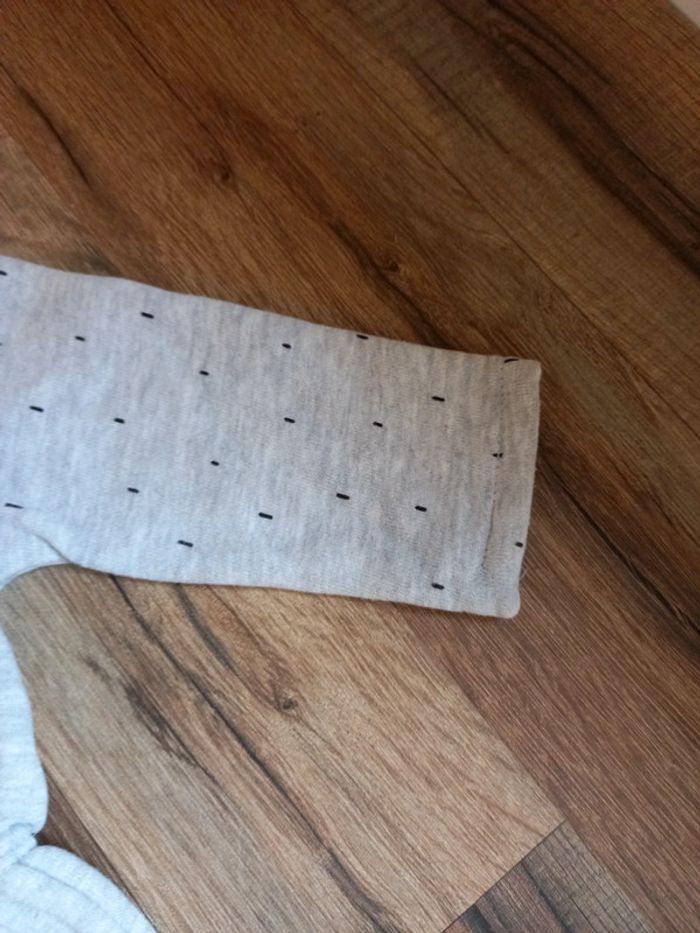 Robe tunique, gris clair, KIABI, 6 mois (69cm) - photo numéro 7