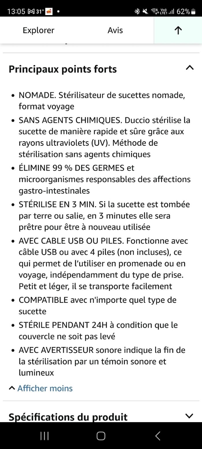 Stérilisateur nomade sucette - photo numéro 5