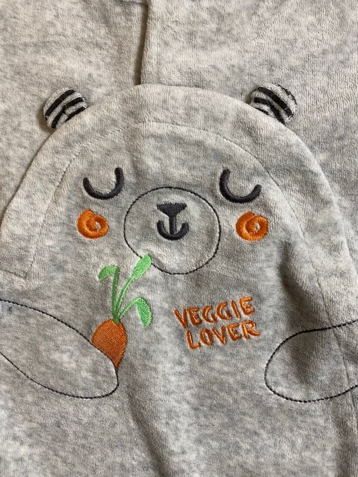 Tex Baby Pyjama Grenouillère gris Taille 18 mois - photo numéro 4